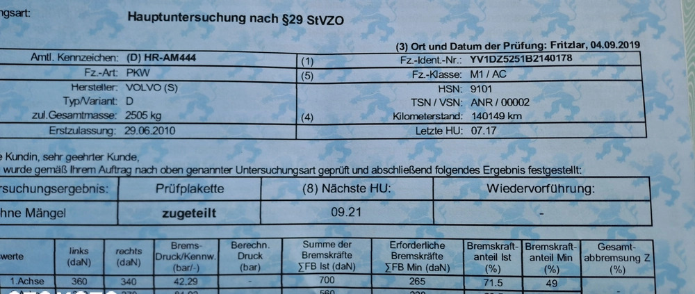 Volvo XC 60 cena 52900 przebieg: 207000, rok produkcji 2010 z Krosno małe 254